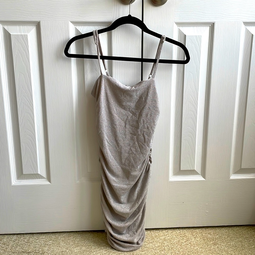 🌟 Gold / Tan Party Dress - Forever 21 Size M - New and Never Worn (just washed)